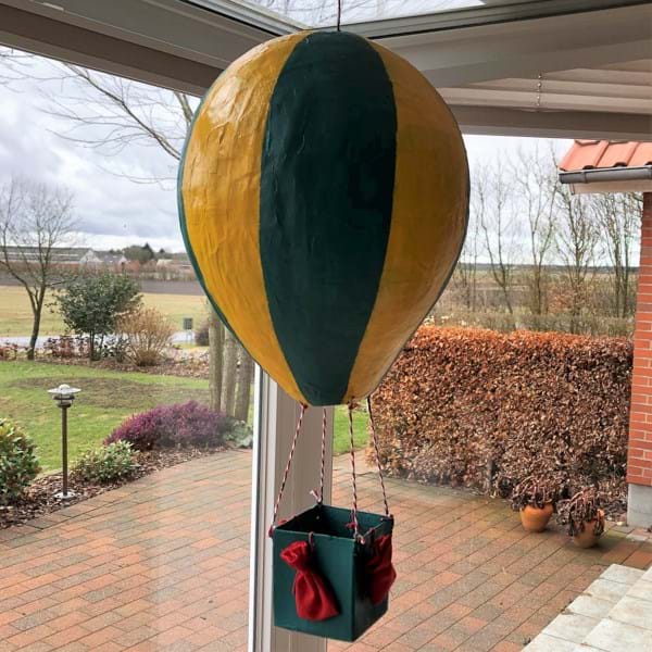 Papmache Luftballon 5